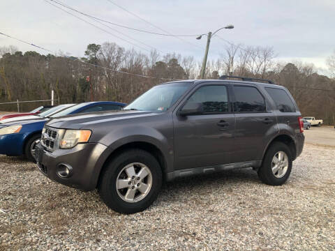 2010 Ford Escape for sale at AFFORDABLE USED CARS in North Chesterfield VA