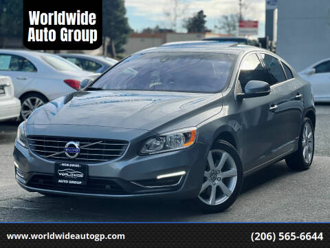 2016 Volvo S60 for sale at Worldwide Auto Group in Auburn WA