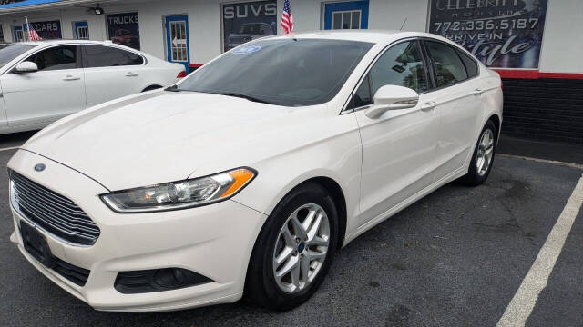 2016 Ford Fusion for sale at Celebrity Auto Sales in Fort Pierce, FL