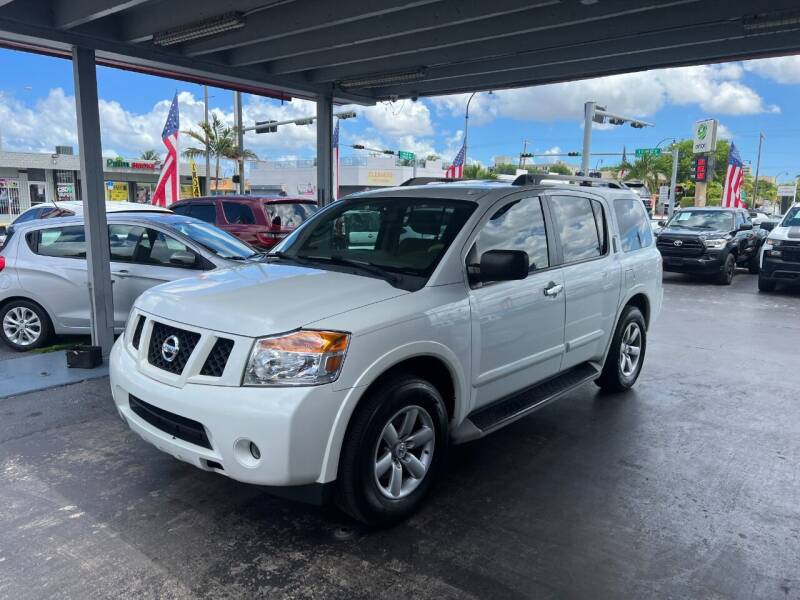 2014 Nissan Armada for sale at American Auto Sales in Hialeah FL