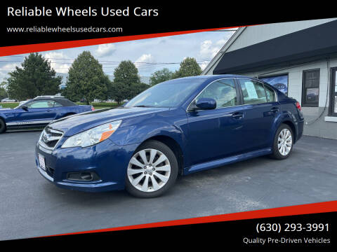 2011 Subaru Legacy for sale at Reliable Wheels Used Cars in West Chicago IL