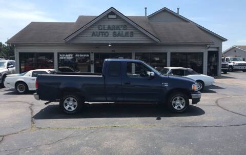 2002 Ford F-150 for sale at Clarks Auto Sales in Middletown OH