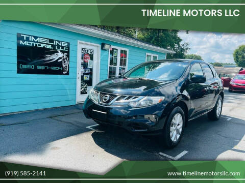 2013 Nissan Murano for sale at Timeline Motors LLC in Clayton NC