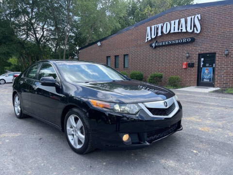 2010 Acura TSX for sale at Autohaus of Greensboro in Greensboro NC