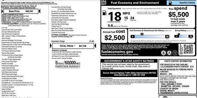 2019 Dodge Charger R/T Scat Pack