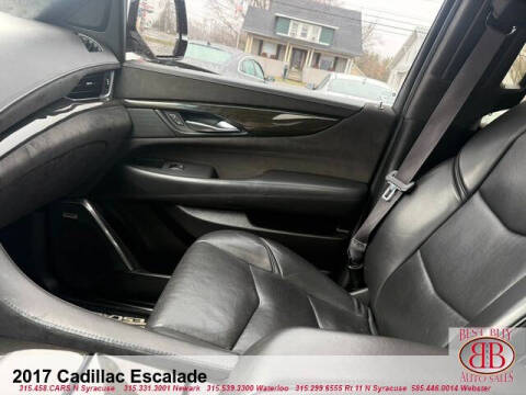 2017 Cadillac Escalade Platinum