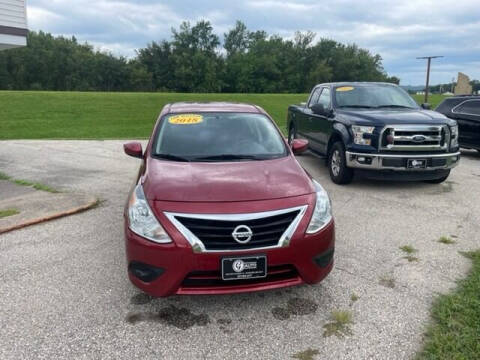 2018 Nissan Versa for sale at G Auto in Rushford MN
