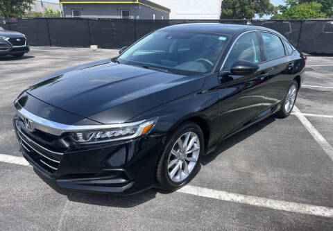 2021 Honda Accord for sale at 730 AUTO in Hollywood FL