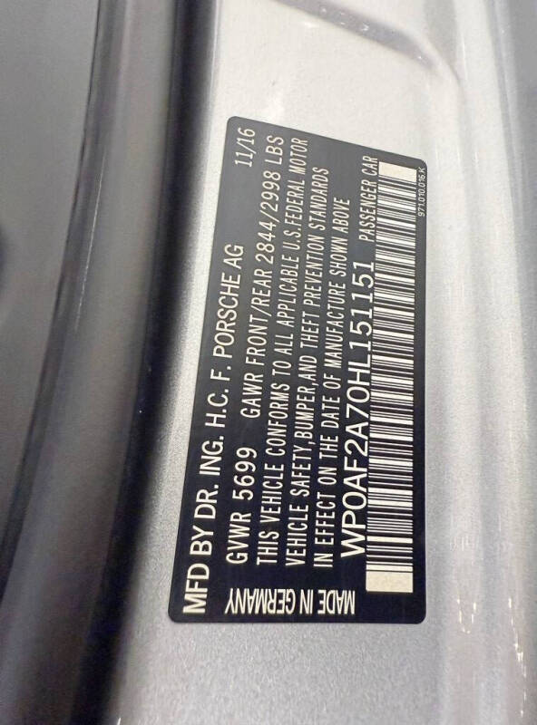 2017 Porsche Panamera Turbo