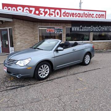 2010 Chrysler Sebring for sale at Dave's Auto Sales & Service in Weyauwega WI
