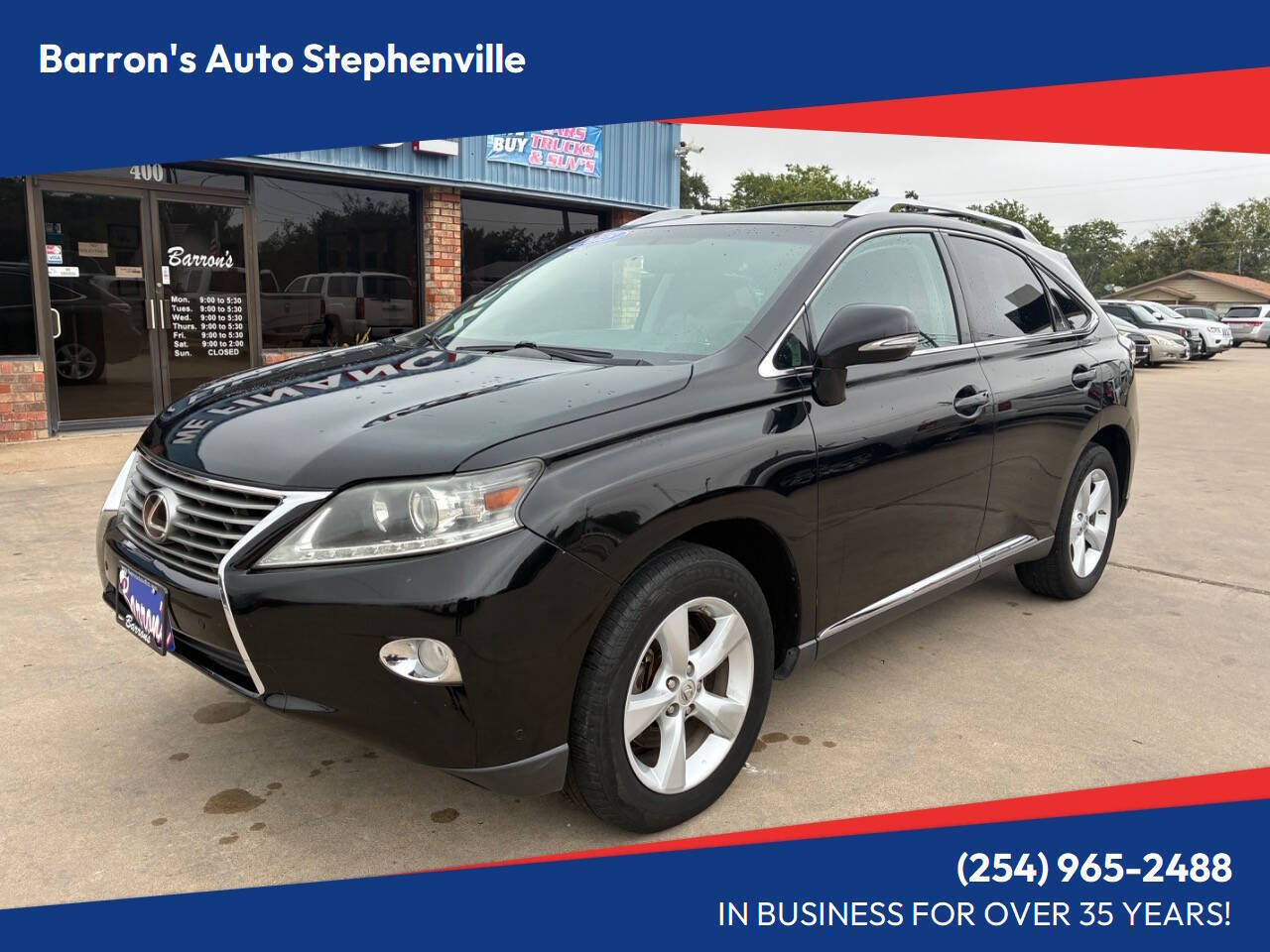 Black 2015 Lexus RX 350 Base 4dr SUV 1