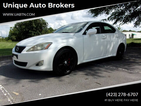 2007 Lexus IS 250 for sale at Unique Auto Brokers in Kingsport TN