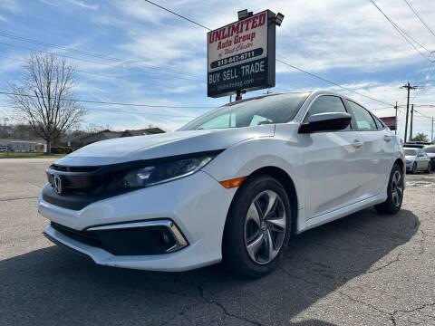 2021 Honda Civic for sale at Unlimited Auto Group in West Chester OH