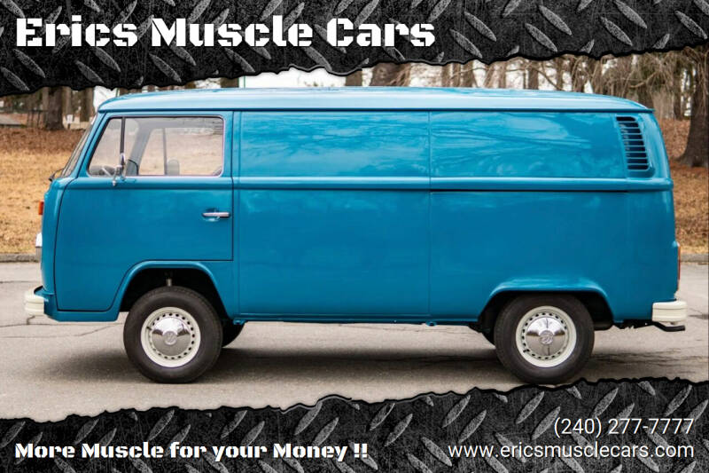 1979 Volkswagen Bus for sale at Eric's Muscle Cars in Clarksburg MD