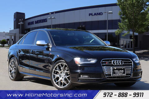2014 Audi S4 for sale at HILINE MOTORS in Plano TX