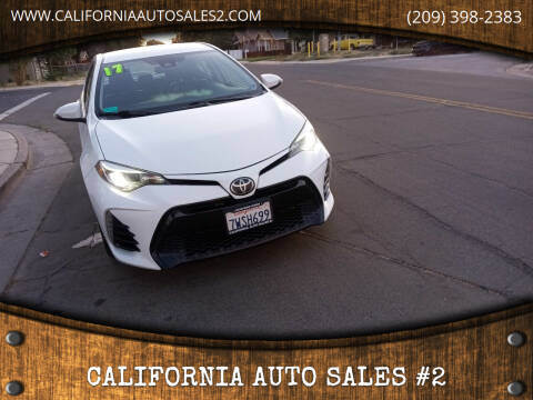 2017 Toyota Corolla for sale at CALIFORNIA AUTO SALES #2 in Livingston CA