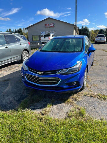 2018 Chevrolet Cruze for sale at B & B CLASSY CARS INC in Almont MI