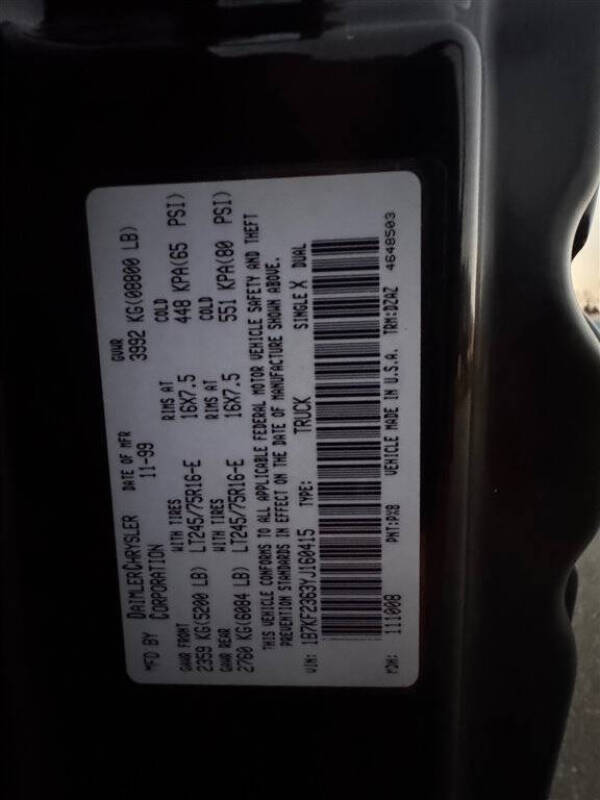 2000 Dodge Ram 2500