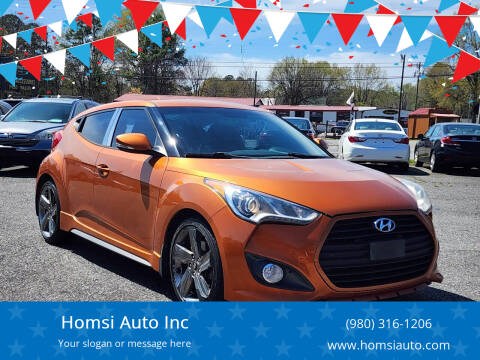 2014 Hyundai Veloster for sale at Homsi Auto Inc in Kannapolis NC