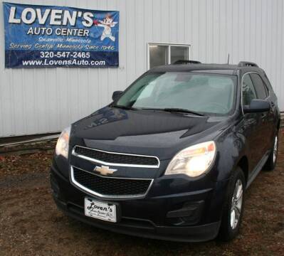 2015 Chevrolet Equinox for sale at LOVEN'S AUTO CENTER in Swanville MN