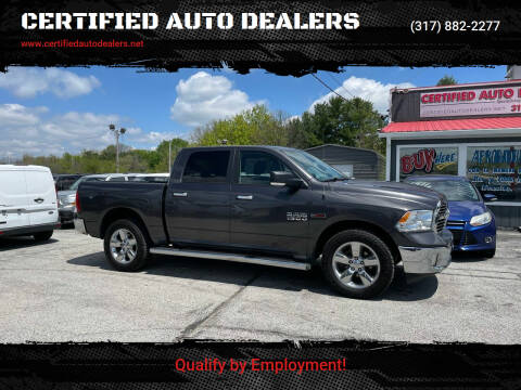 2015 RAM 1500 for sale at CERTIFIED AUTO DEALERS in Greenwood IN