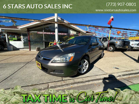 2006 Honda Accord for sale at 6 STARS AUTO SALES INC in Chicago IL