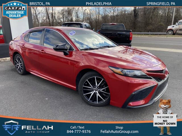 2021 Toyota Camry for sale at Fellah Auto Group in Bristol PA