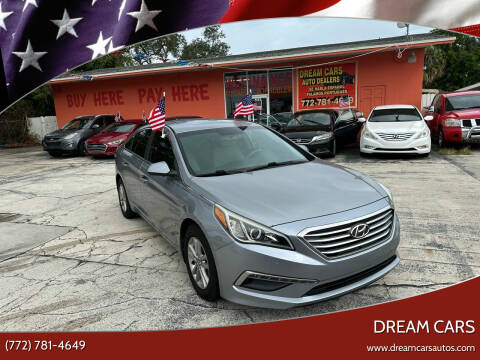 2015 Hyundai Sonata for sale at DREAM CARS in Stuart FL