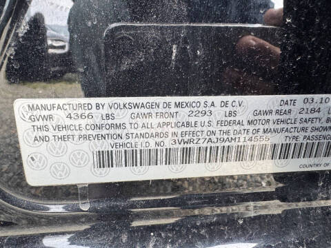 2010 Volkswagen Jetta SE PZEV