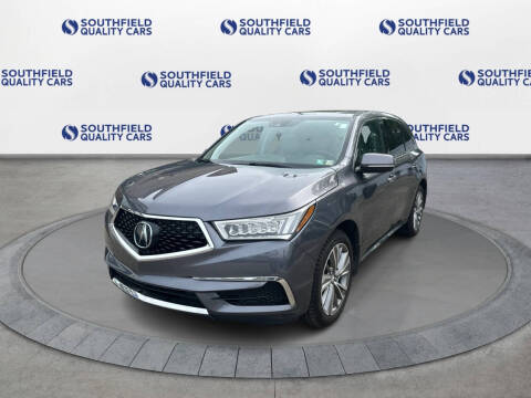 2018 Acura MDX for sale at SOUTHFIELD QUALITY CARS in Detroit MI