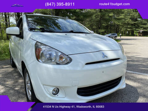 2014 Mitsubishi Mirage for sale at Route 41 Budget Auto in Wadsworth IL