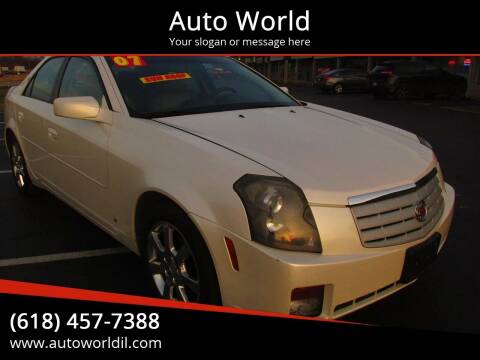 2007 Cadillac CTS for sale at Auto World in Carbondale IL