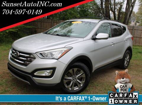 2014 Hyundai Santa Fe Sport for sale at Sunset Auto in Charlotte NC