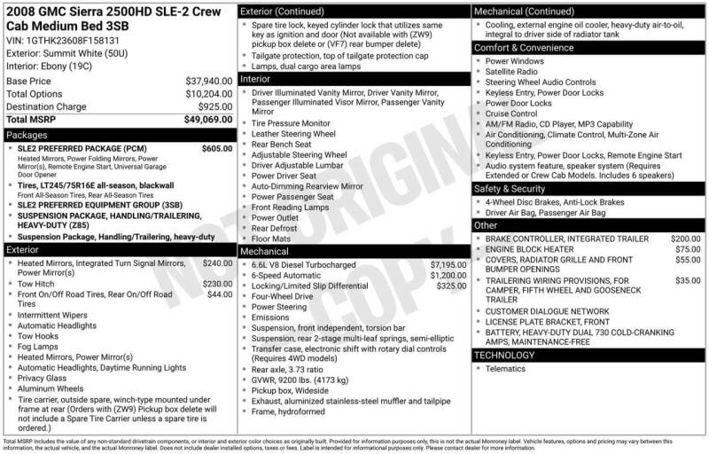 2008 GMC Sierra 2500HD