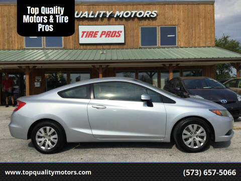 2012 Honda Civic for sale at Top Quality Motors & Tire Pros in Ashland MO