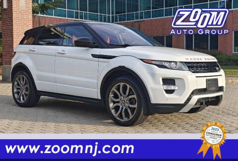 2014 Land Rover Range Rover Evoque for sale at Zoom Auto Group in Parsippany NJ