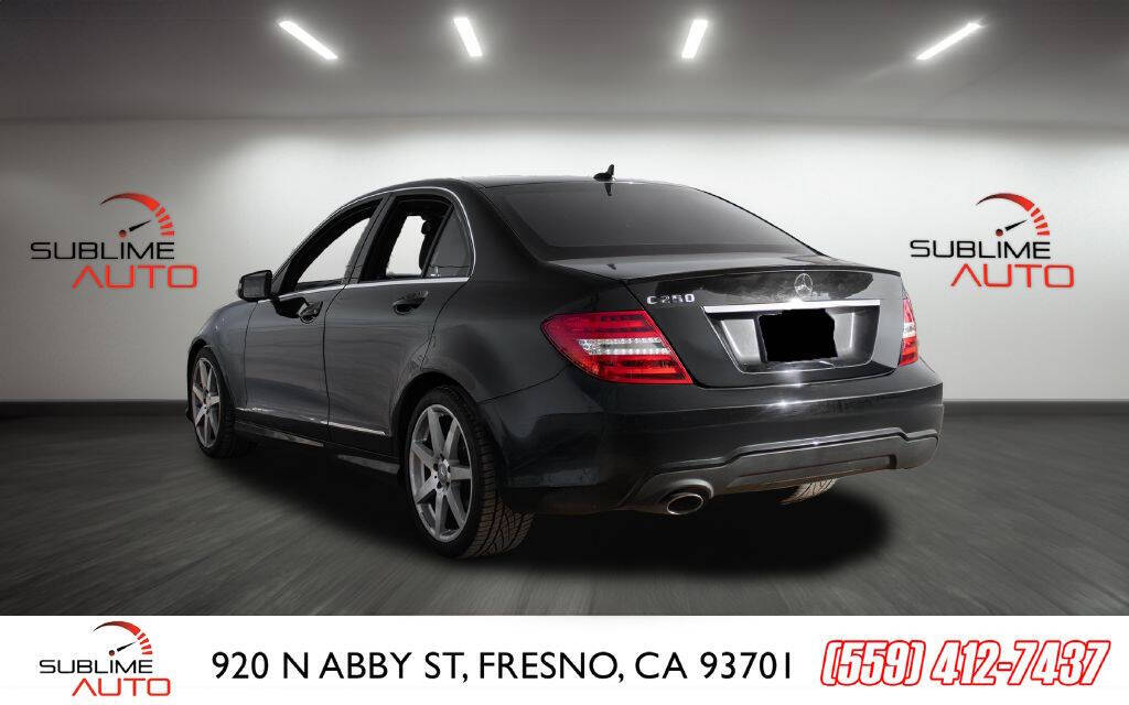 2012 Mercedes-Benz C-Class for sale at SUBLIME AUTO in Fresno, CA