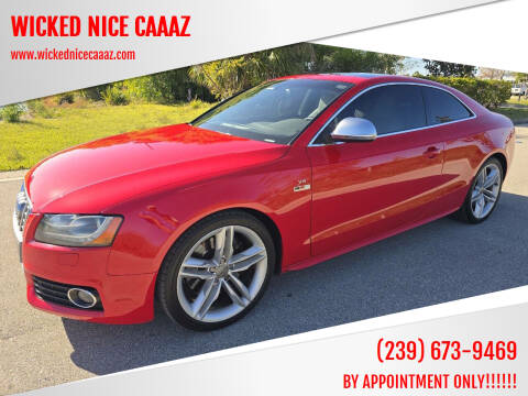 2009 Audi S5 for sale at WICKED NICE CAAAZ in Cape Coral FL
