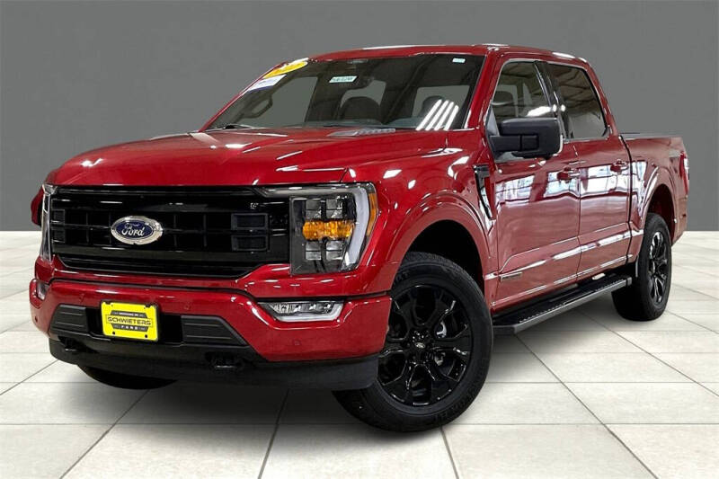 Used 2022 Ford F-150 XLT with VIN 1FTFW1ED6NFB02983 for sale in Montevideo, MN