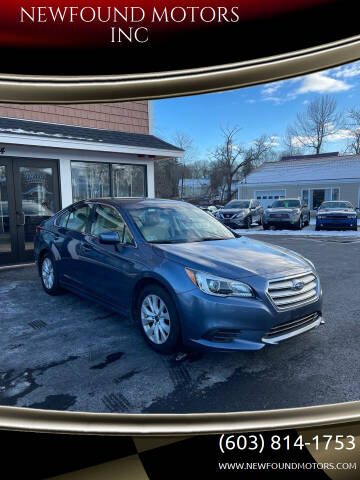 2016 Subaru Legacy for sale at NEWFOUND MOTORS INC in Seabrook NH