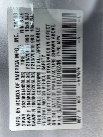 2008 Honda Element EX