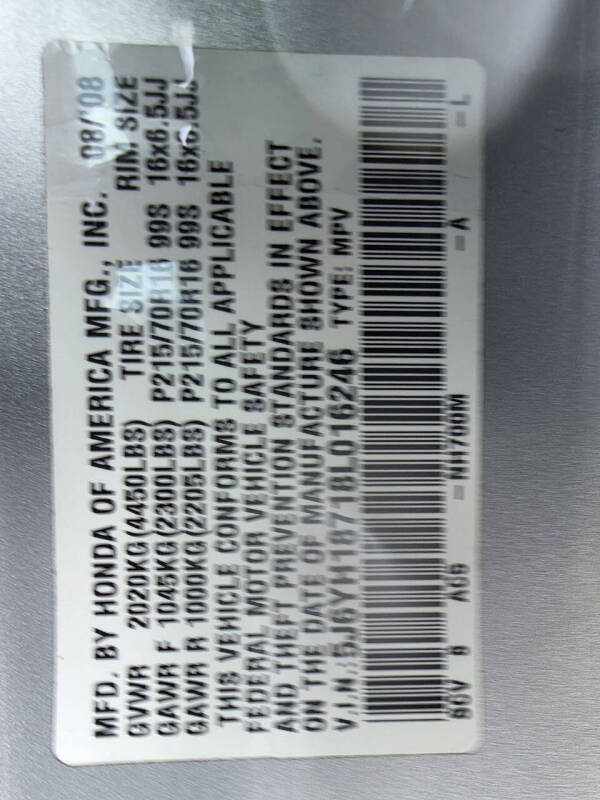 2008 Honda Element EX