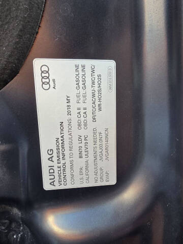 2018 Audi SQ5 3.0T quattro Premium Plus