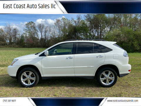 2008 Lexus RX 400h for sale at East Coast Auto Sales llc in Virginia Beach VA
