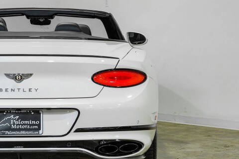 2020 Bentley Continental GTC V8