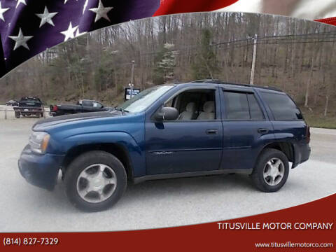 2007 Chevrolet TrailBlazer for sale at Titusville Motor Company in Titusville PA