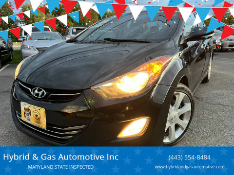 2011 Hyundai Elantra for sale at Hybrid & Gas Automotive Inc in Aberdeen MD