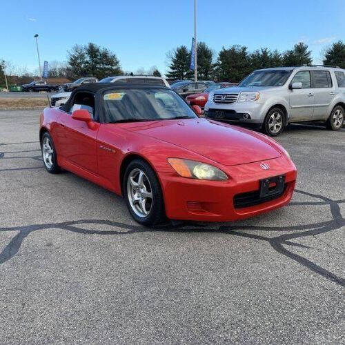 Red 2002 Honda S2000 Base Convertible 2dr Convertible 1