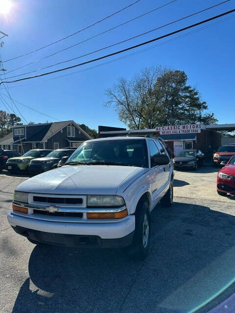 2003 Chevrolet Blazer for sale at A1 Classic Motor Inc in Fuquay Varina, NC