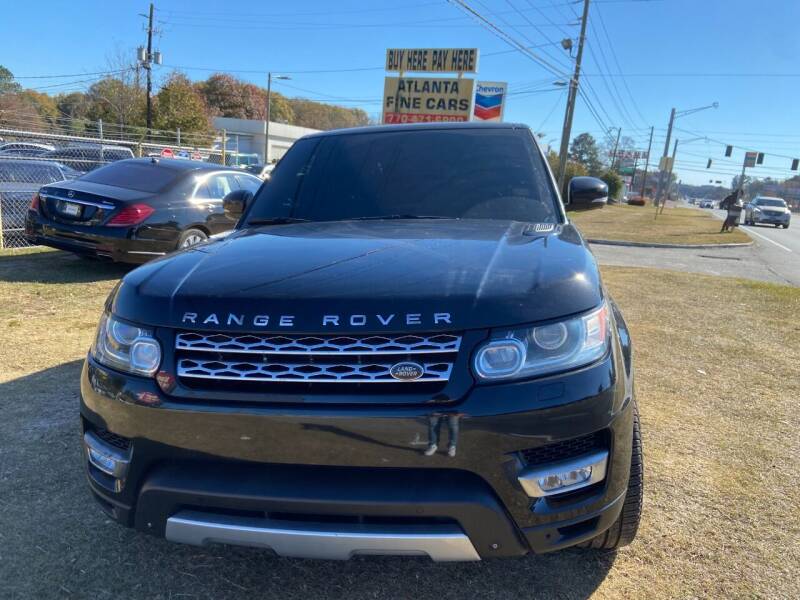 2015 Land Rover Range Rover Sport for sale at Atlanta Fine Cars in Jonesboro GA